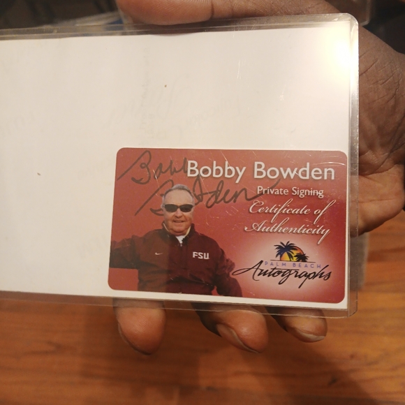 Fsu Memborilla Collectibles With 2 Certificates Of Authenticity - Picture 3 of 11